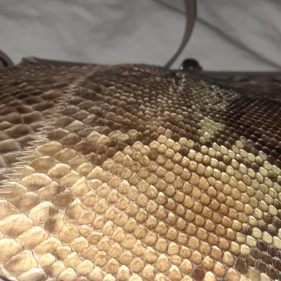 NWOT Vintage 1960's Coret purse w/ real snakeskin - Picture 8 of 8